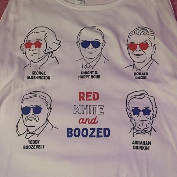 Women’s 4th of July Bella canvas size large funny Fourth of July tank - Picture 2 of 4